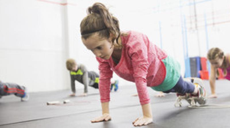 Children's fitness - sports are needed not only by adults